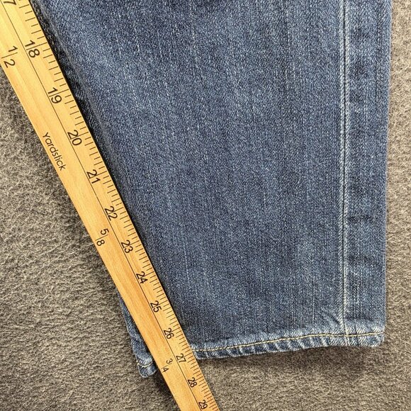 Lucky Brand Jeans Womens 27 Blue Sienna Weekender Crop Medium Wash Denim - Picture 7 of 9